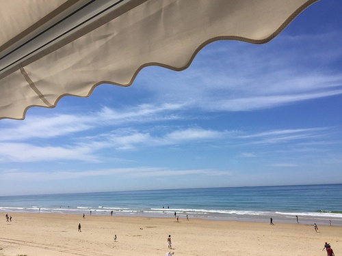 Estudio con vistas al mar